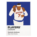 Carmelo Anthony Knicks Basketball Icon Frame - Icon Design