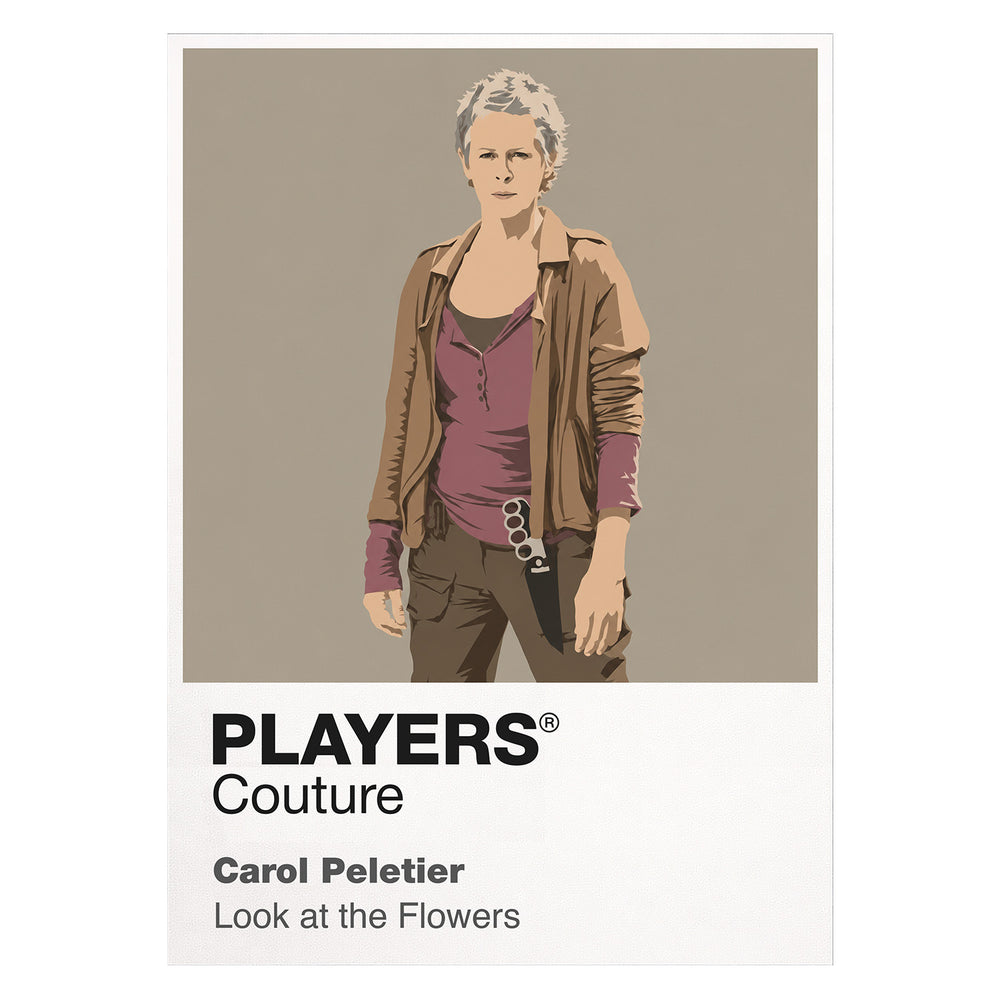 Carol The Walking Dead TV Icon Frame Men's T-Shirt