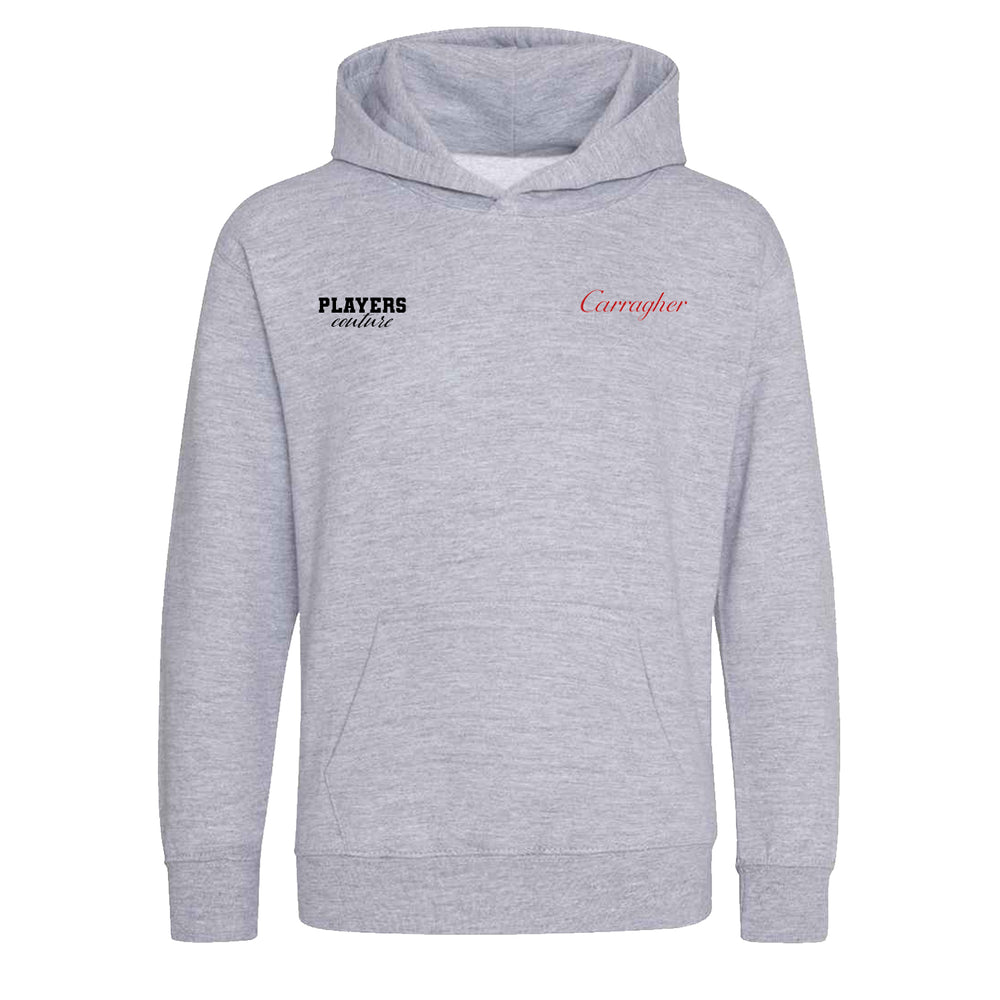 Jamie Carragher Logo Players Couture Kids Hoodie Gray