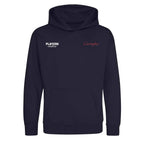 Jamie Carragher hoodie – navy kids' hoodie featuring the Jamie Carragher Players Couture logo