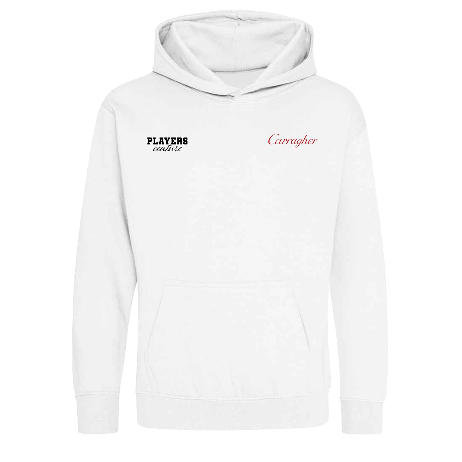 Jamie Carragher Logo Players Couture Kids Hoodie White
