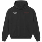 Jamie Carragher hoodie – black men's hoodie featuring the Jamie Carragher Players Couture logo