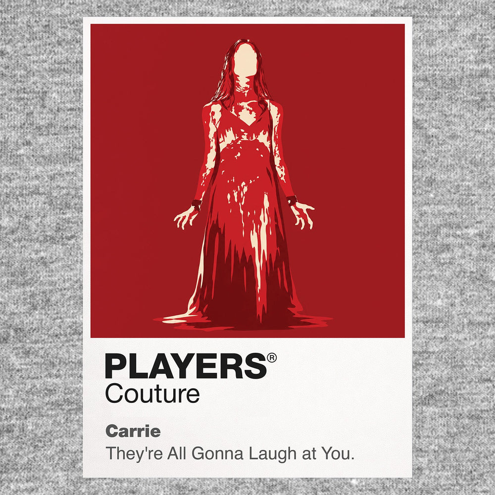 Carrie Carrie White at the prom as humiliation releases her telekinetic power Icon Frame artwork in grey