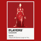 Carrie Carrie White at the prom as humiliation releases her telekinetic power Icon Frame artwork in red