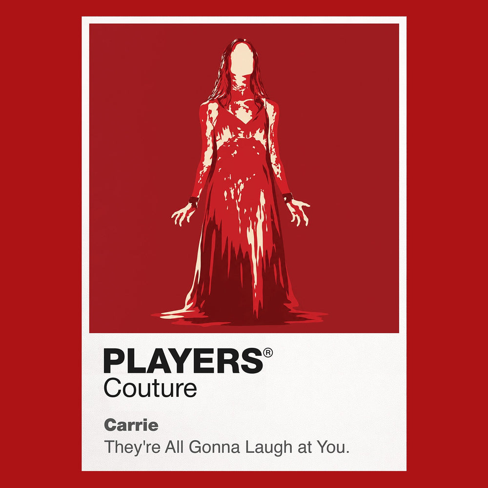 Carrie Carrie White at the prom as humiliation releases her telekinetic power Icon Frame artwork in red