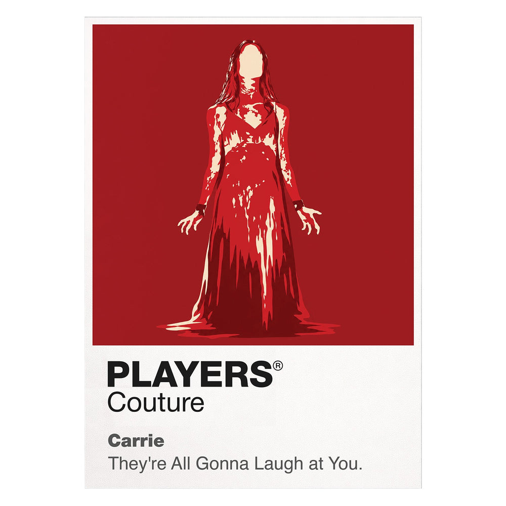 Carrie Carrie White at the prom as humiliation releases her telekinetic power Icon Frame artwork on white