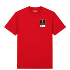 Cassius Clay v Sonny Liston Boxing Icon Frame Men's T-Shirt - Red