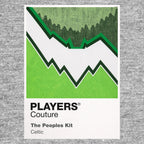 Celtic Peoples Classic Football Shirt Colours Frame Men's Hoodie
