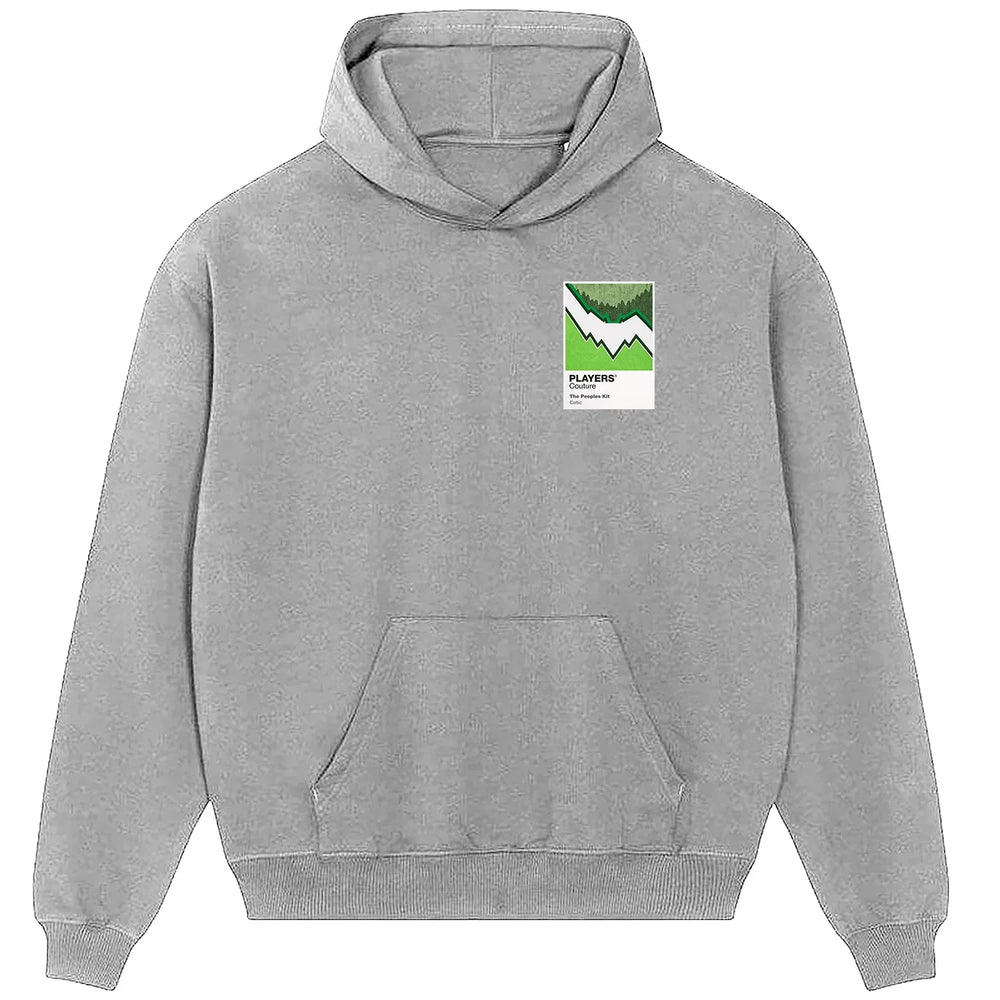 Celtic Peoples Classic Football Shirt Colours Frame Men's Hoodie