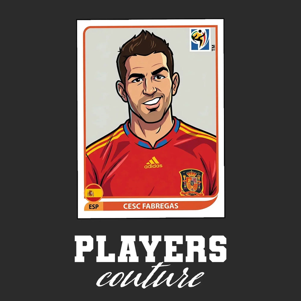 Cesc Fabregas World Cup Sticker Kids T-Shirt – cesc fabregas black Players Couture design