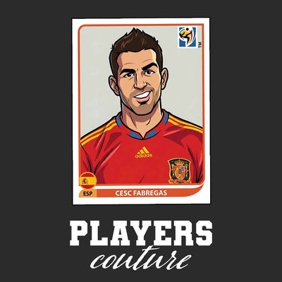 Cesc Fabregas World Cup Sticker Kids T-Shirt – cesc fabregas black Players Couture design