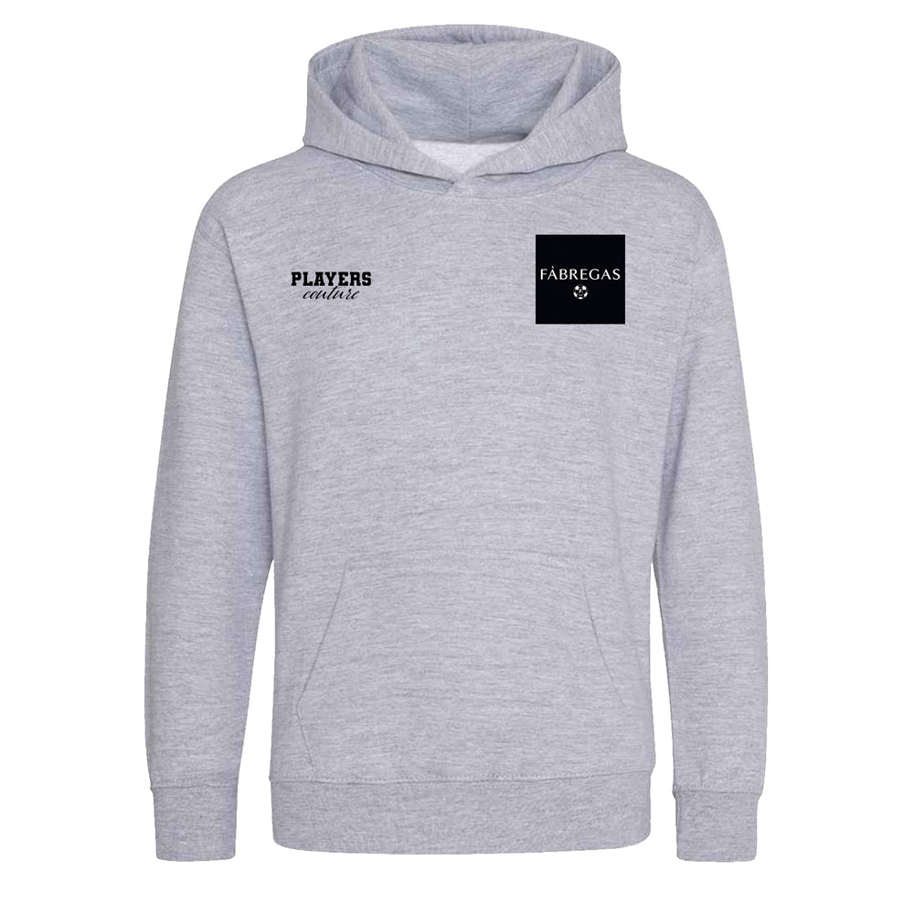 Cesc Fabregas Logo Players Couture Kids Hoodie Gray