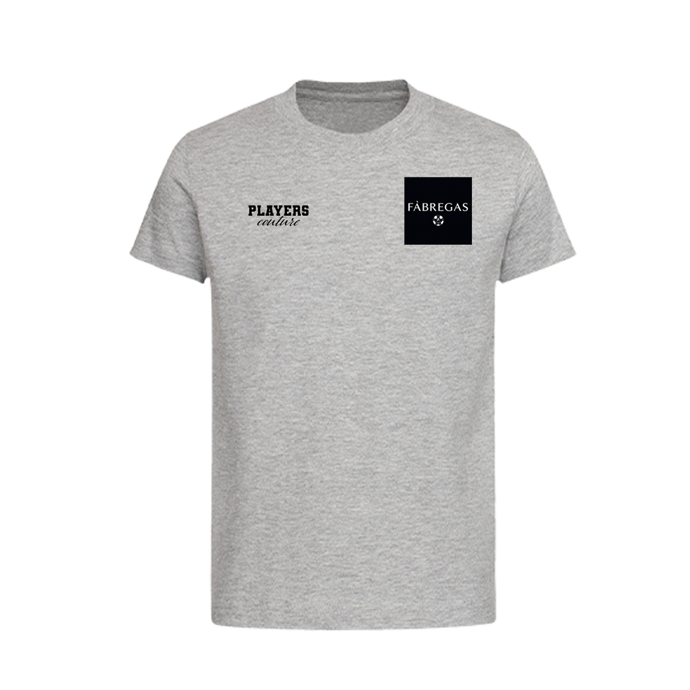 Cesc Fabregas Logo Players Couture Kids T-Shirt Gray