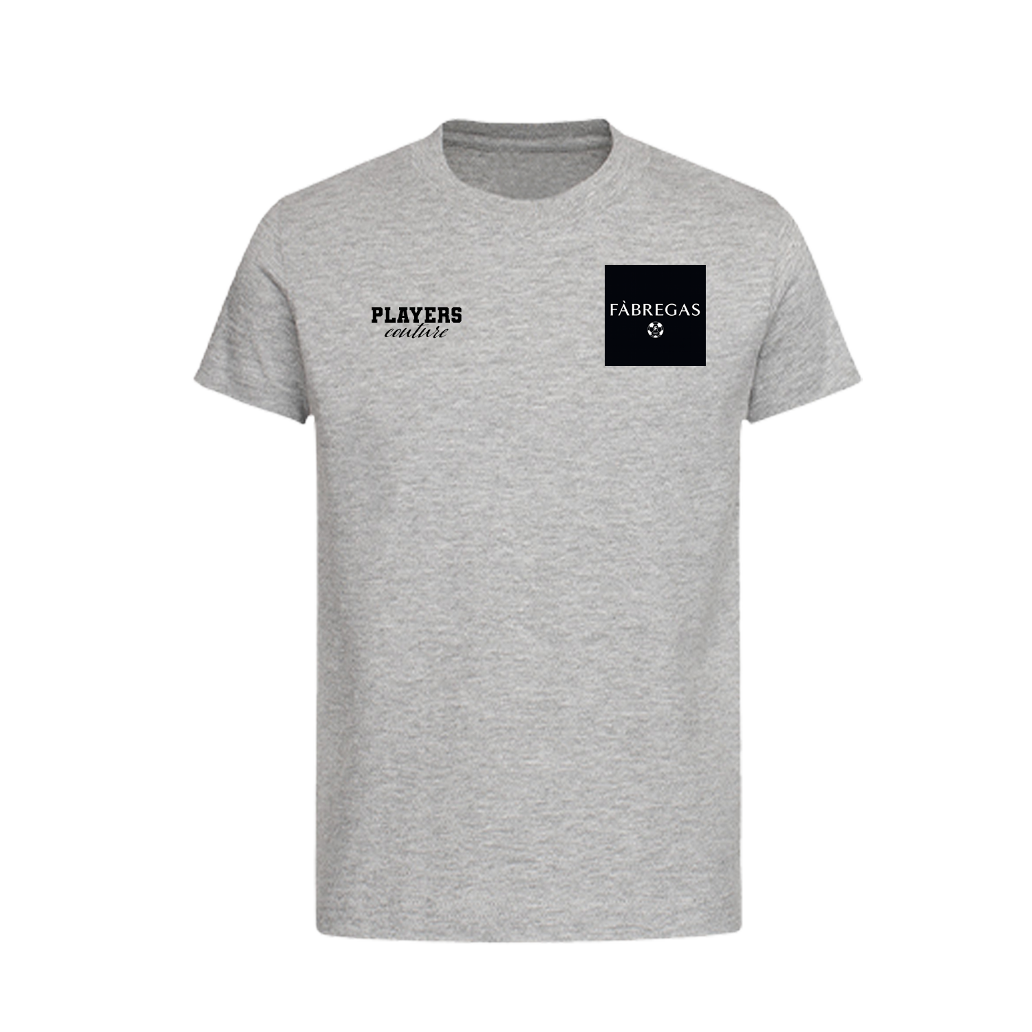 Cesc Fabregas Logo Players Couture Kids T-Shirt Gray