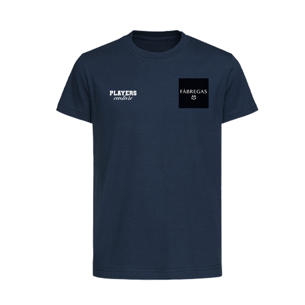 Cesc Fabregas Logo Players Couture Kids T-Shirt Navy