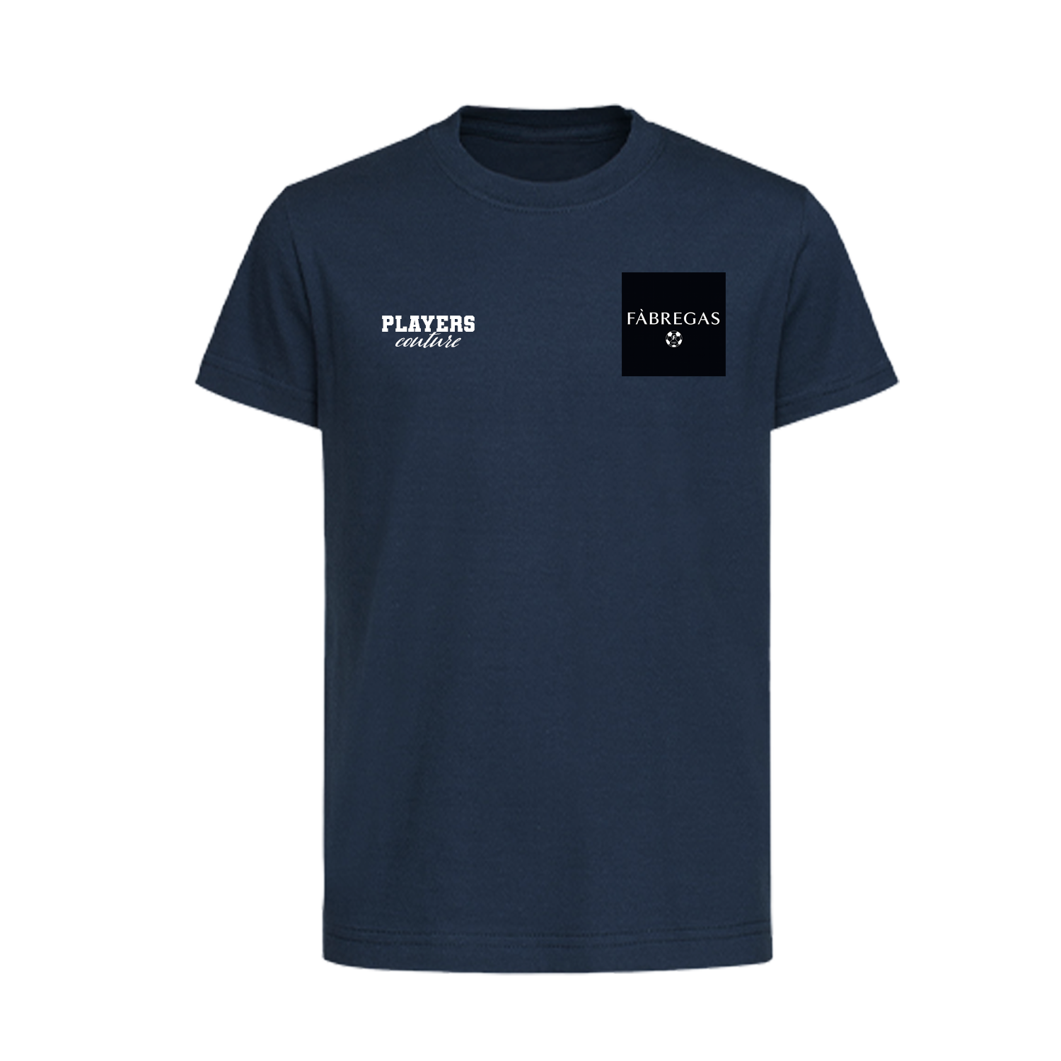 Cesc Fabregas Logo Players Couture Kids T-Shirt Navy