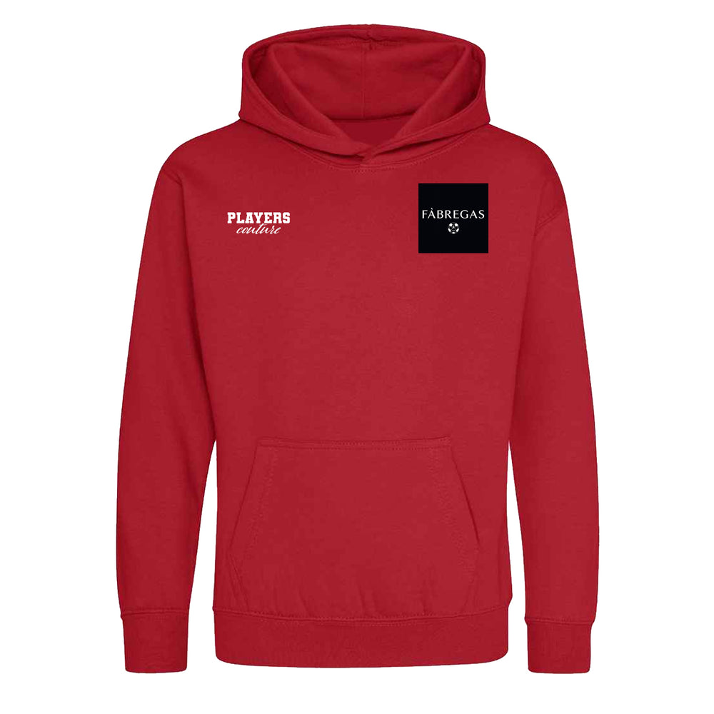 Cesc Fabregas Logo Players Couture Kids Hoodie Red
