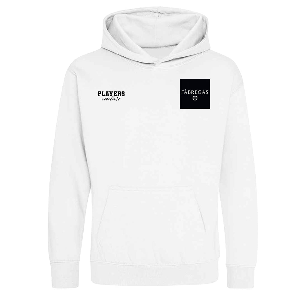 Cesc Fabregas Logo Players Couture Kids Hoodie White
