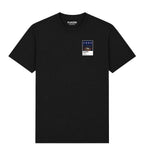 Paris Saint-Germain European Champions PSG Icons in Lights Frame Men's T-Shirt in Black