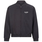 Essentials Collection hoodie – charcoal men's hoodie with white Essentials Collection letters and Players Couture logo on