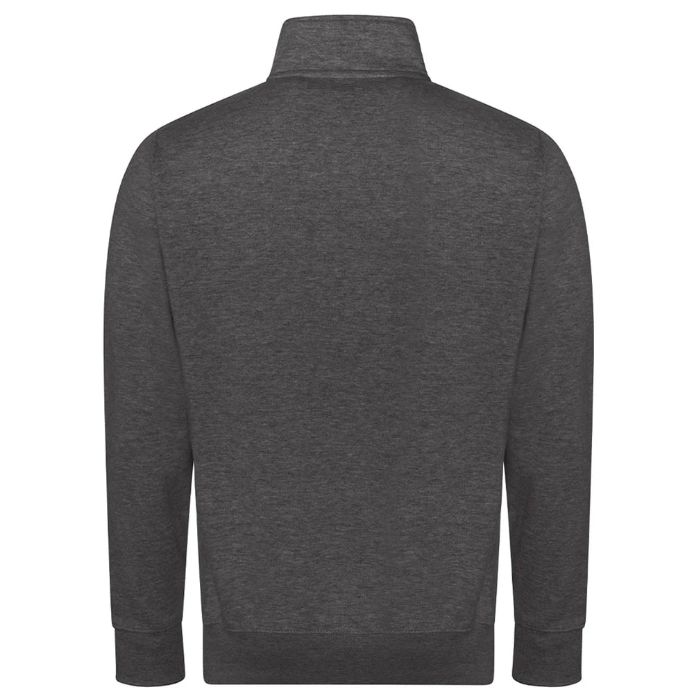Essentials Collection hoodie – charcoal men's hoodie with white Essentials Collection letters and Players Couture logo on