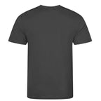 Essentials Collection t-shirt – charcoal men's t-shirt with white Essentials Collection letters and Players Couture logo on