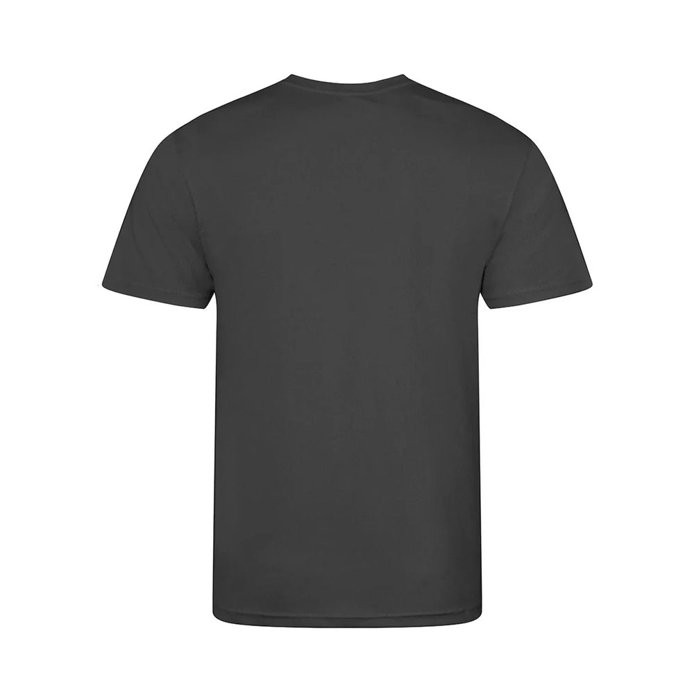 Essentials Collection t-shirt – charcoal kids' t-shirt with white Essentials Collection letters and Players Couture logo on