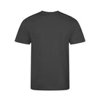 Essentials Collection t-shirt – charcoal kids' t-shirt with white Essentials Collection letters and Players Couture logo on