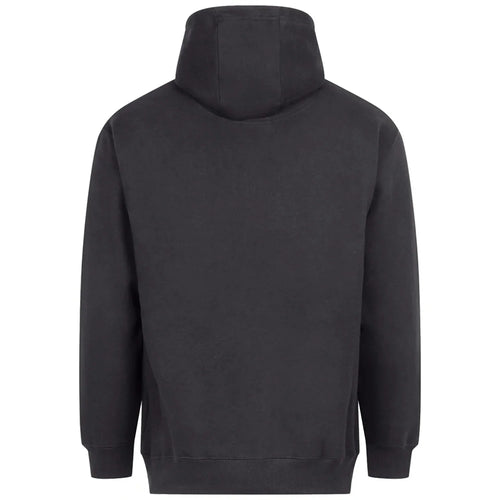 Essentials Collection hoodie – charcoal men's hoodie with white Essentials Collection letters and Players Couture logo on