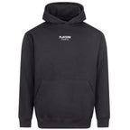 Essentials Collection hoodie – charcoal men's hoodie with white Essentials Collection letters and Players Couture logo on