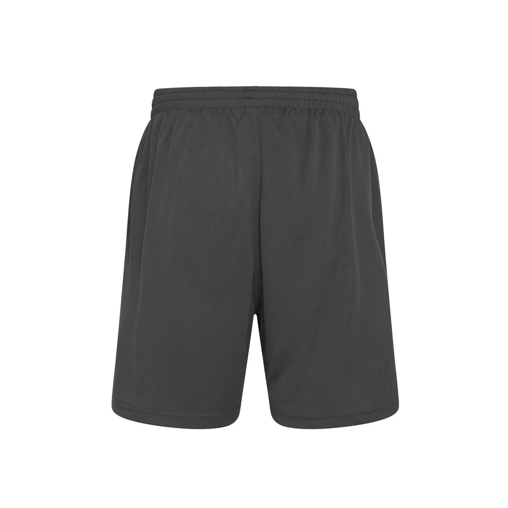 Essentials Collection Players Couture Men's Activewear Charcoal Grey Mesh Lined Shorts