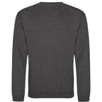 Essentials Collection hoodie – charcoal men's hoodie with white Essentials Collection letters and Players Couture logo on