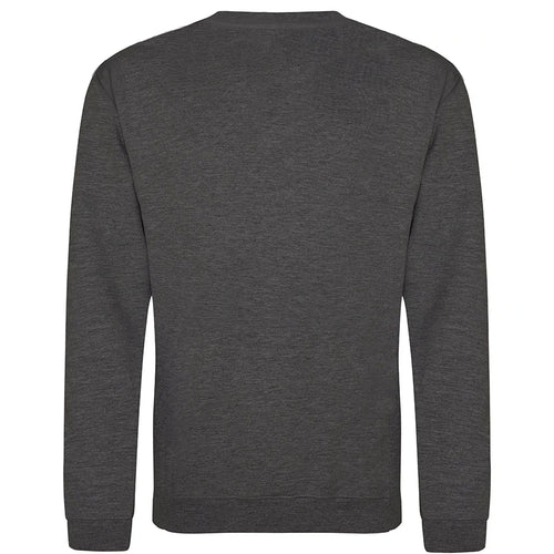 Essentials Collection hoodie – charcoal men's hoodie with white Essentials Collection letters and Players Couture logo on