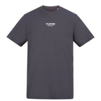 Essentials Collection t-shirt – charcoal men's t-shirt with white Essentials Collection letters and Players Couture logo on