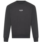 Essentials Collection hoodie – charcoal men's hoodie with white Essentials Collection letters and Players Couture logo on
