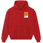 Charizard Colour hoodie – red men's hoodie featuring the Charizard Colour Players Couture logo