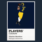 Charles Woodson Michigan Wolverines Football Icon Kapuzenpullover für Herren