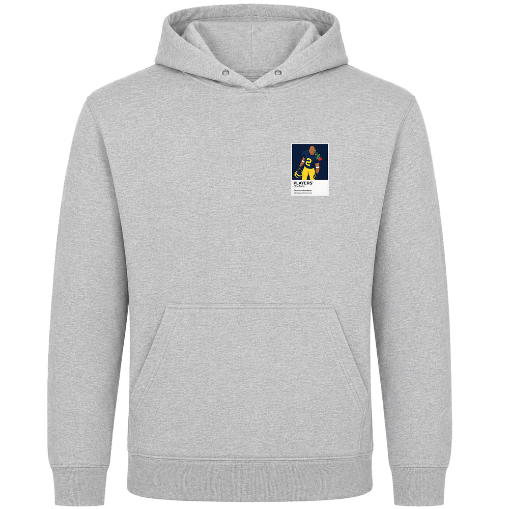 Charles Woodson Rose Bowl Michigan Wolverines Football Icon Frame Men's Hoodie