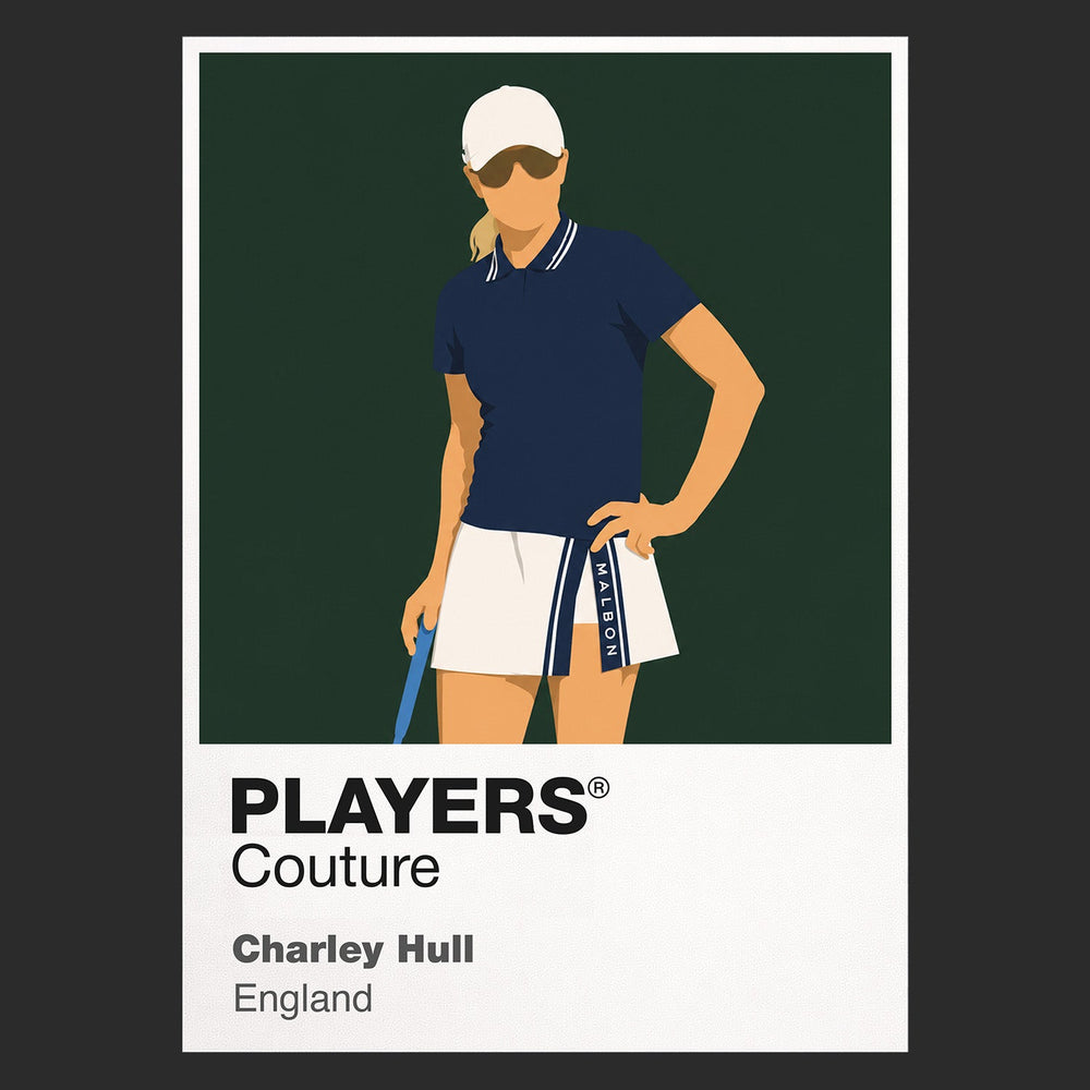 Charley Hull Golf Icon Frame Men's Polo Shirt