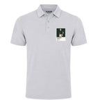 Charley Hull Golf Icon Frame Men's Polo Shirt - Light Gray