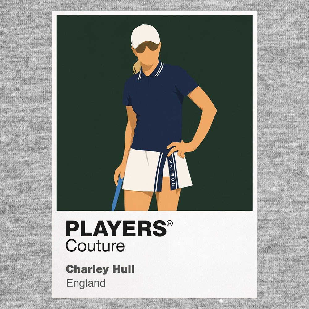Charley Hull Golf Icon Frame Men's Polo Shirt