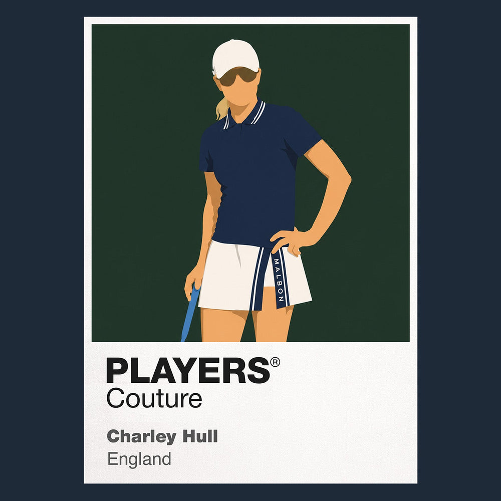 Charley Hull Golf Icon Frame Men's Polo Shirt