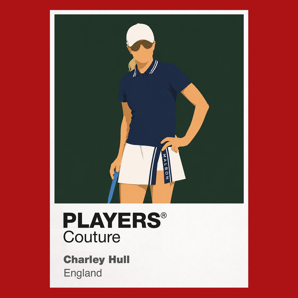 Charley Hull Golf Icon Frame Men's Polo Shirt