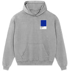 Chelsea hoodie – grey men's hoodie featuring the Chelsea Players Couture logo