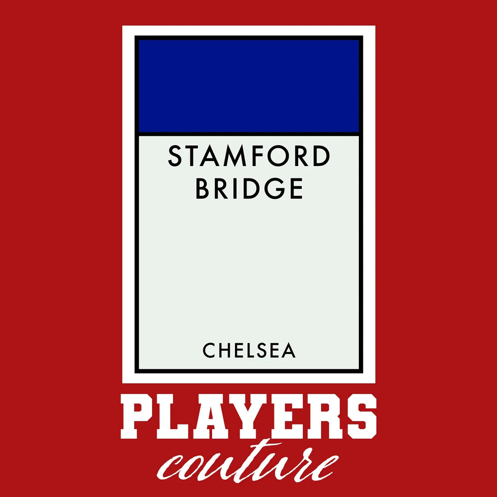 Chelsea Monopoly Card Players Couture Mens T-Shirt - White / S | Chelsea, Football, Men's, Monopoly Card Collection, T-Shirts, Volume 2