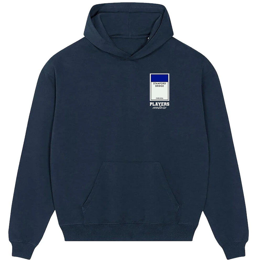 Chelsea Monopoly Card Players Couture Men's Hoodie - Navy / S | Chelsea, Football, Hoodies, Men's, Monopoly Card Collection, Volume 2