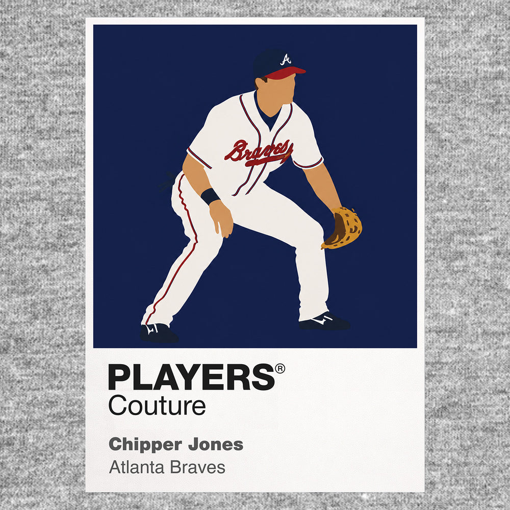 Chipper Jones Braves Baseball Icon Frame - Icon Design (View 6)