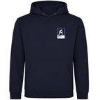 Chipper Jones Braves Baseball Icon Frame Men's Hoodie - Navy
