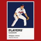 Chipper Jones Braves Baseball Icon Frame - Icon Design (View 8)