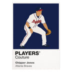 Chipper Jones Braves Baseball Icon Frame - Icon Design (View 9)
